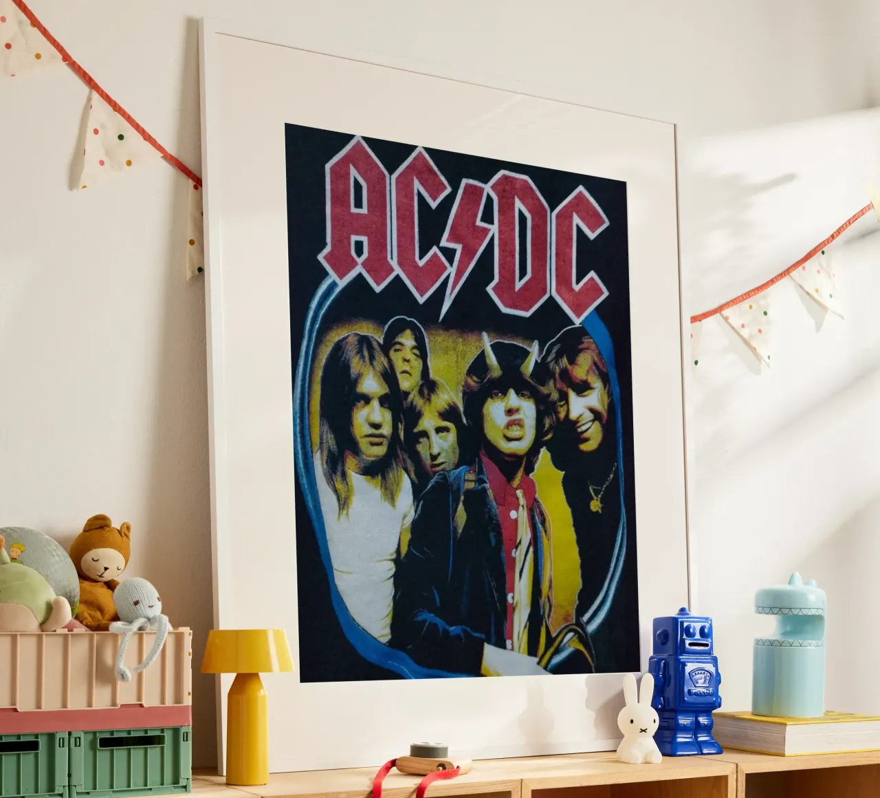 ritmo che colpisce duro poster con telaio in alluminio da korve