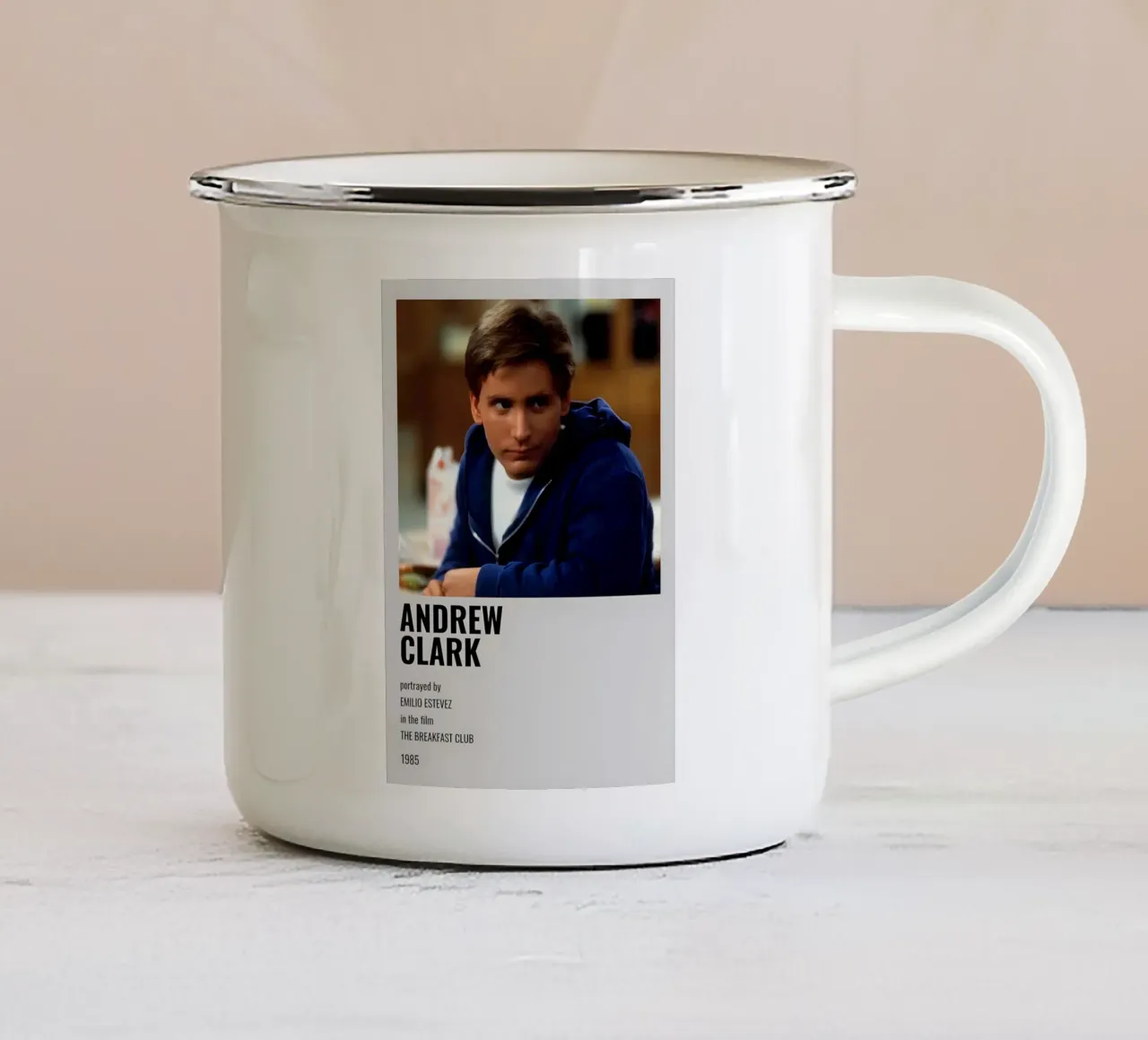 ANDREW CLARK tazza in smalto da MVFminimalist