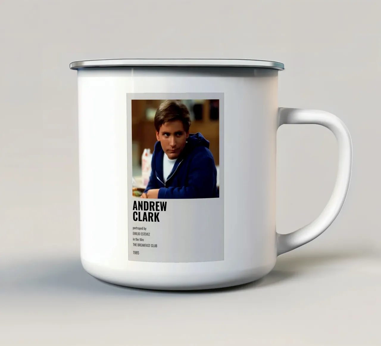 ANDREW CLARK tazza in smalto da MVFminimalist