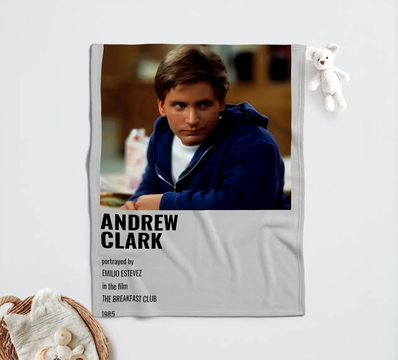 ANDREW CLARK coperta in pile da MVFminimalist