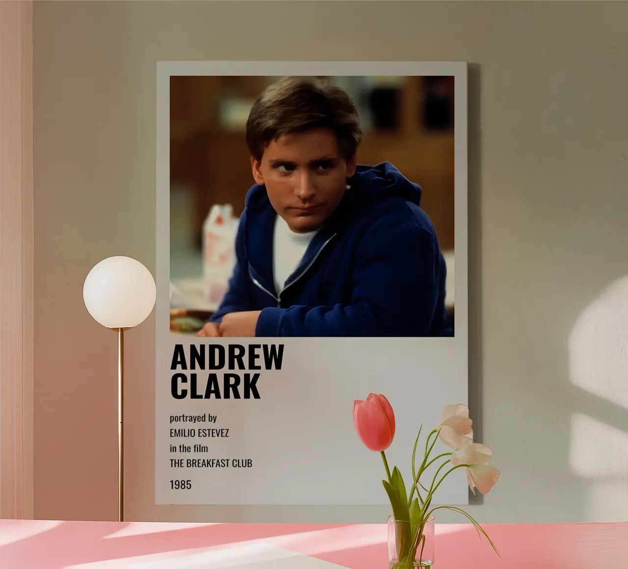 ANDREW CLARK canvas with Floater frame by MVFminimalist