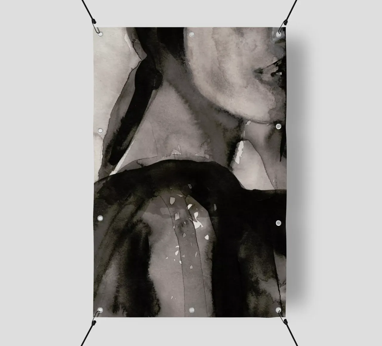 Inscrutable telo in pvc da Victoria Verbaan