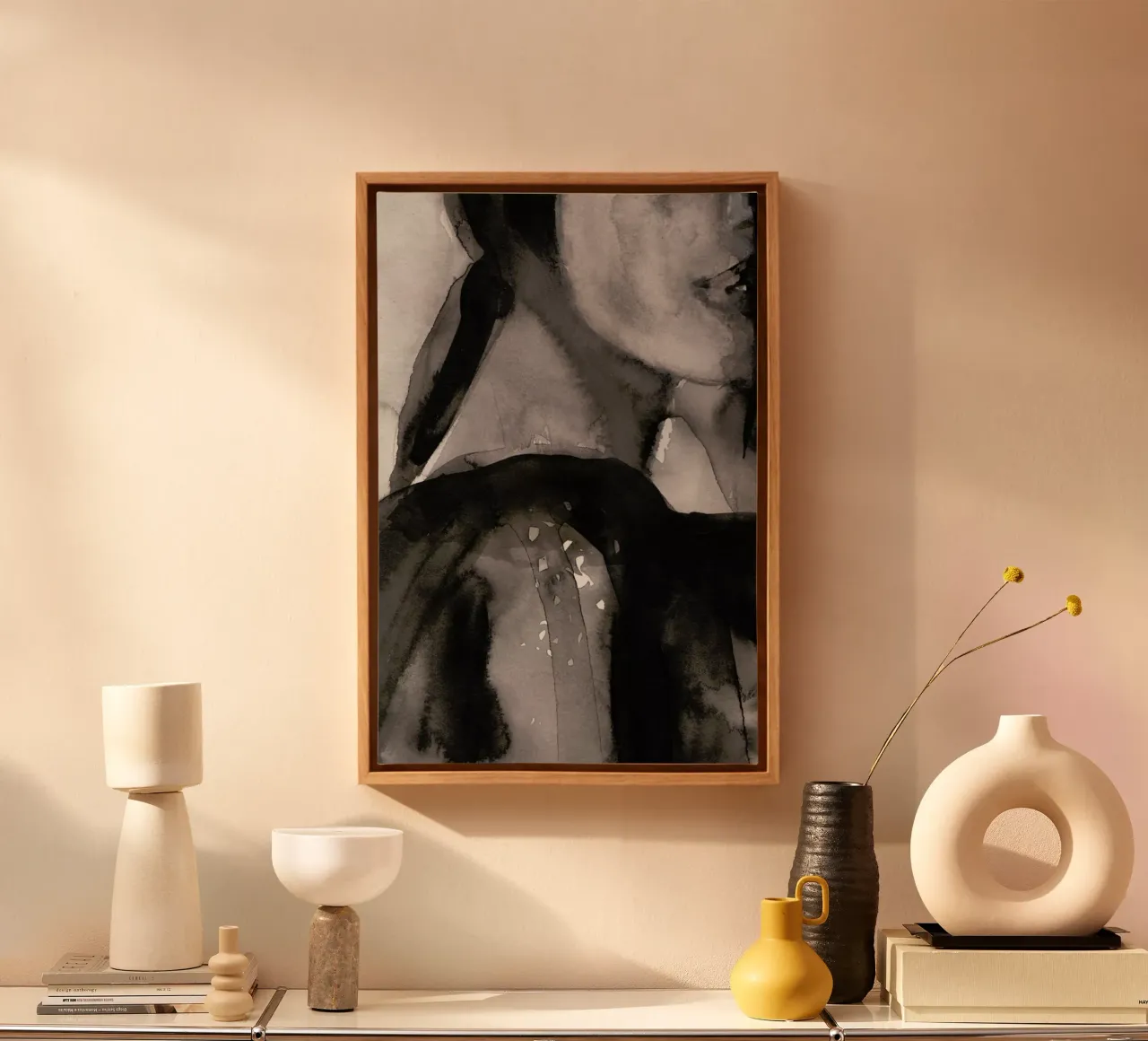 Inscrutable canvas by Victoria Verbaan