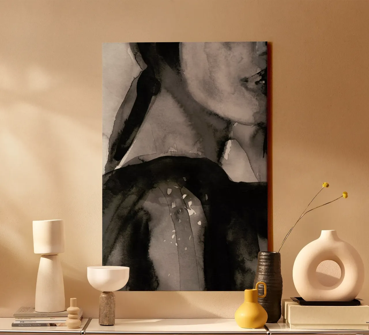 Inscrutable canvas by Victoria Verbaan