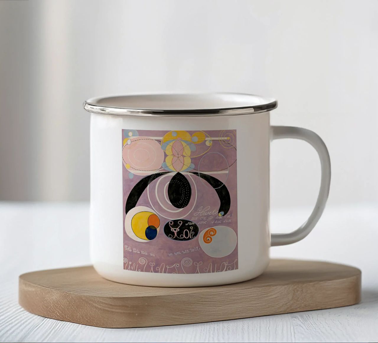 Hilma Af Klint - I dieci più grandi n. 6 tazza in smalto da Ceryspool