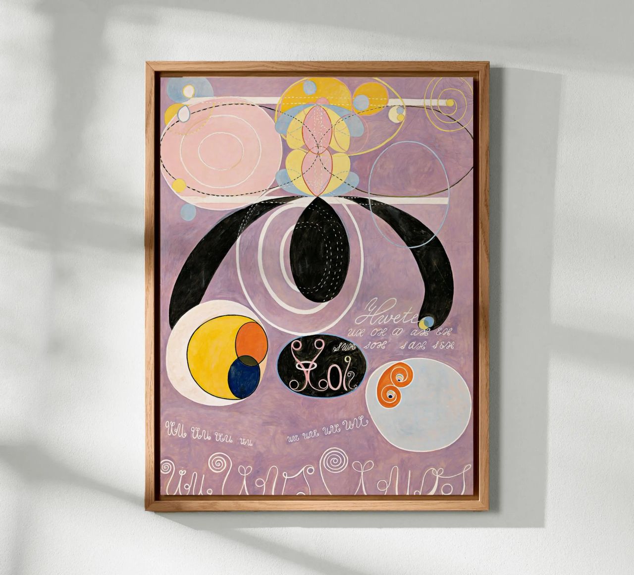 Hilma Af Klint - I dieci più grandi n. 6 alluminio dibond da Ceryspool