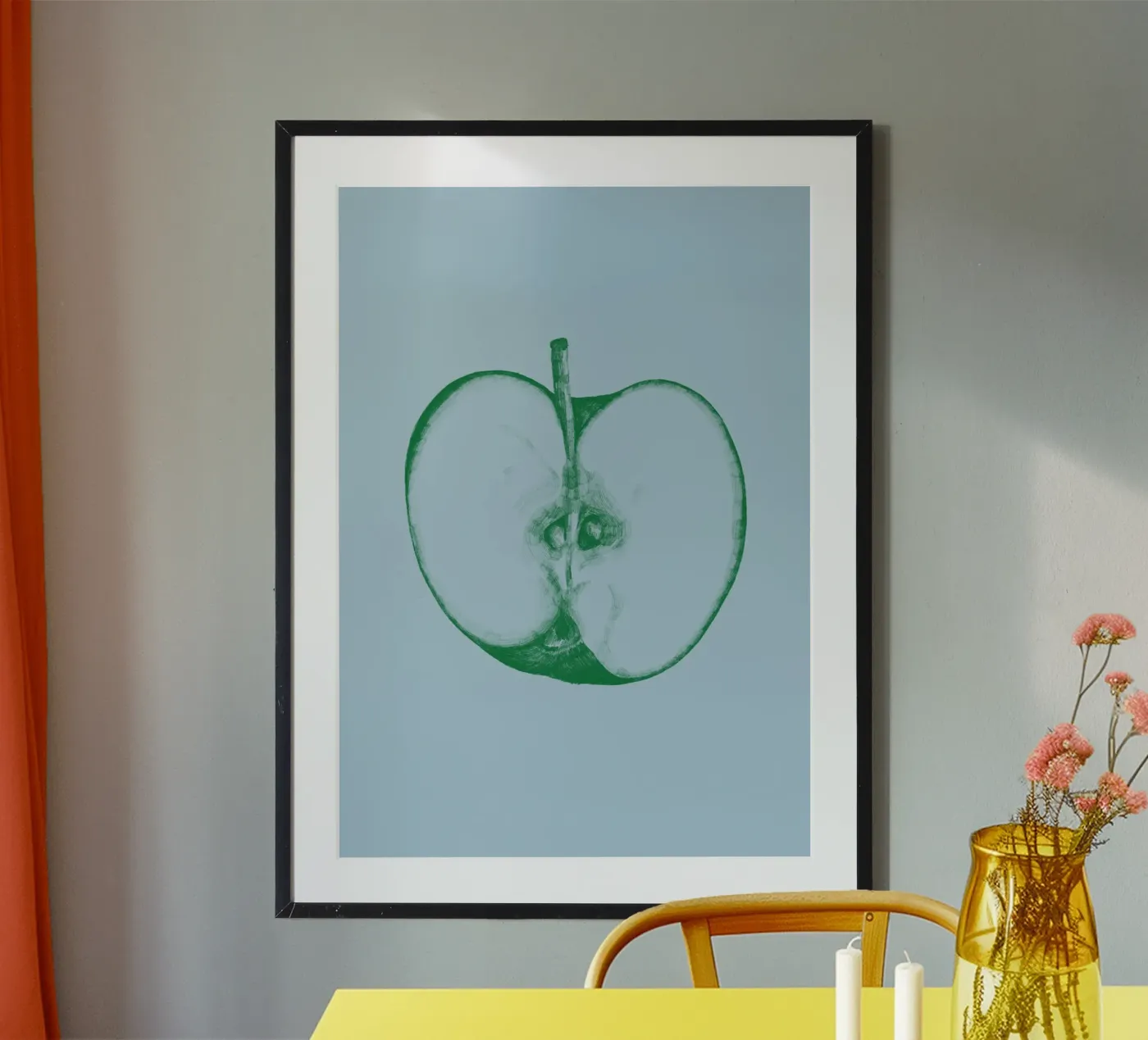Green Apple poster van La Bola