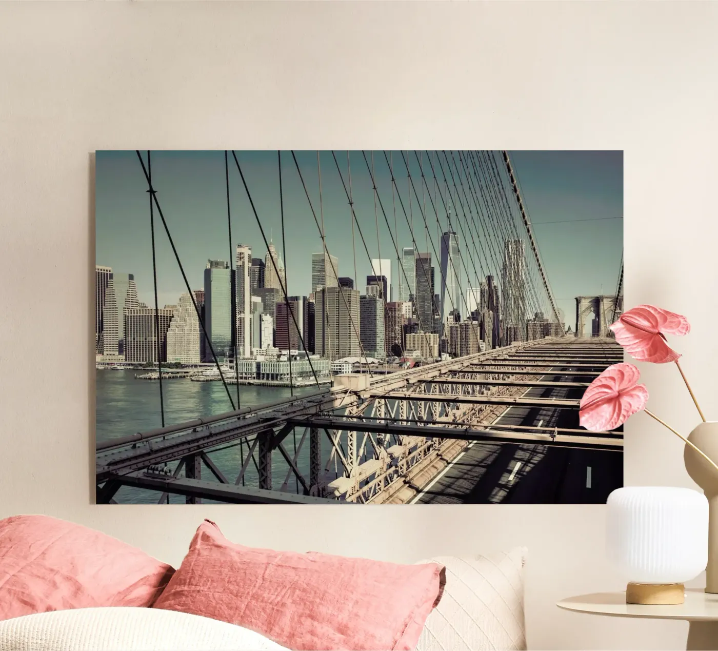 Brooklyn Bridge 01 plexiglas de Michael Belhadi