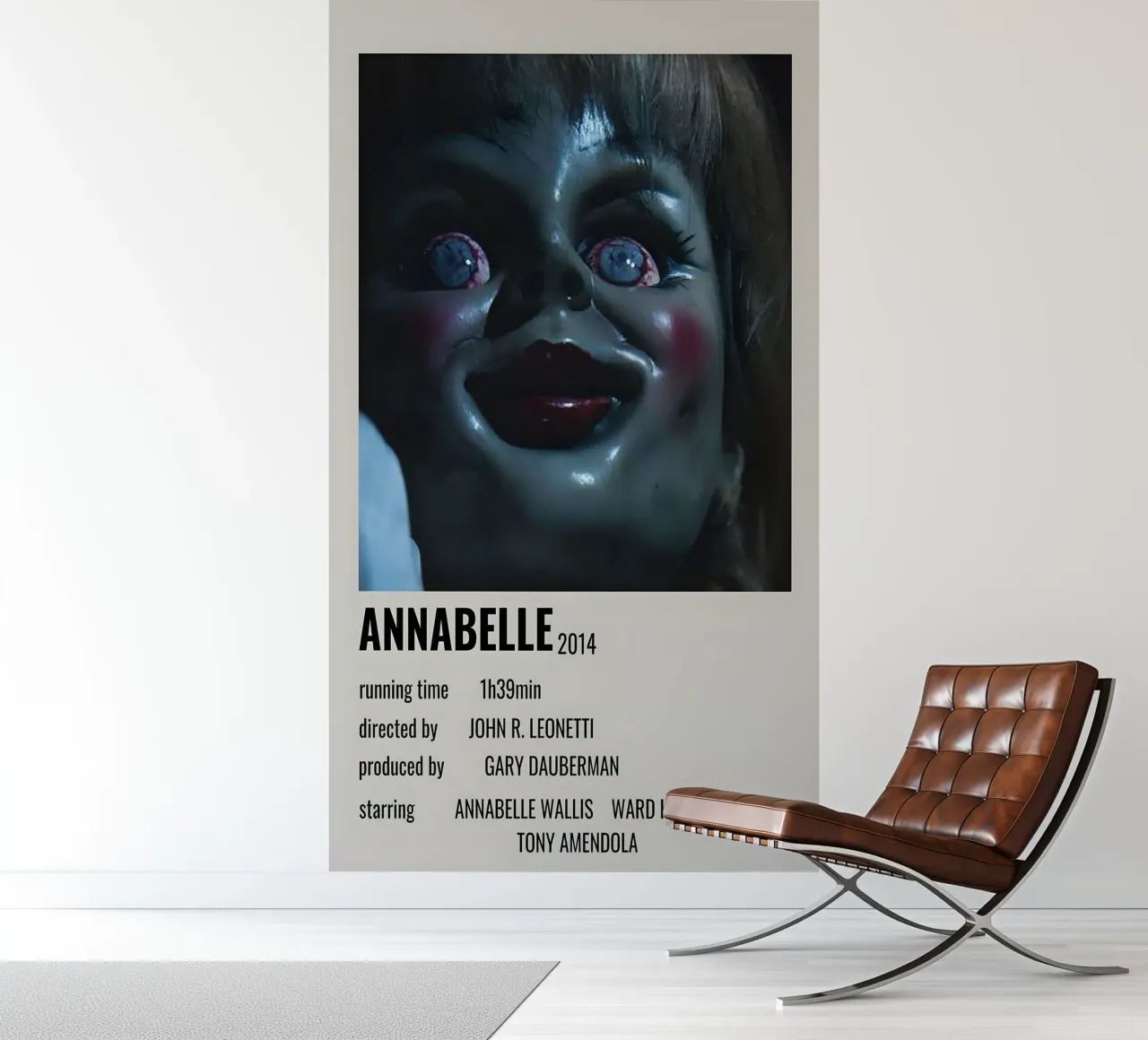 ANNABELLE 2014 Fototapete von MVFminimalist