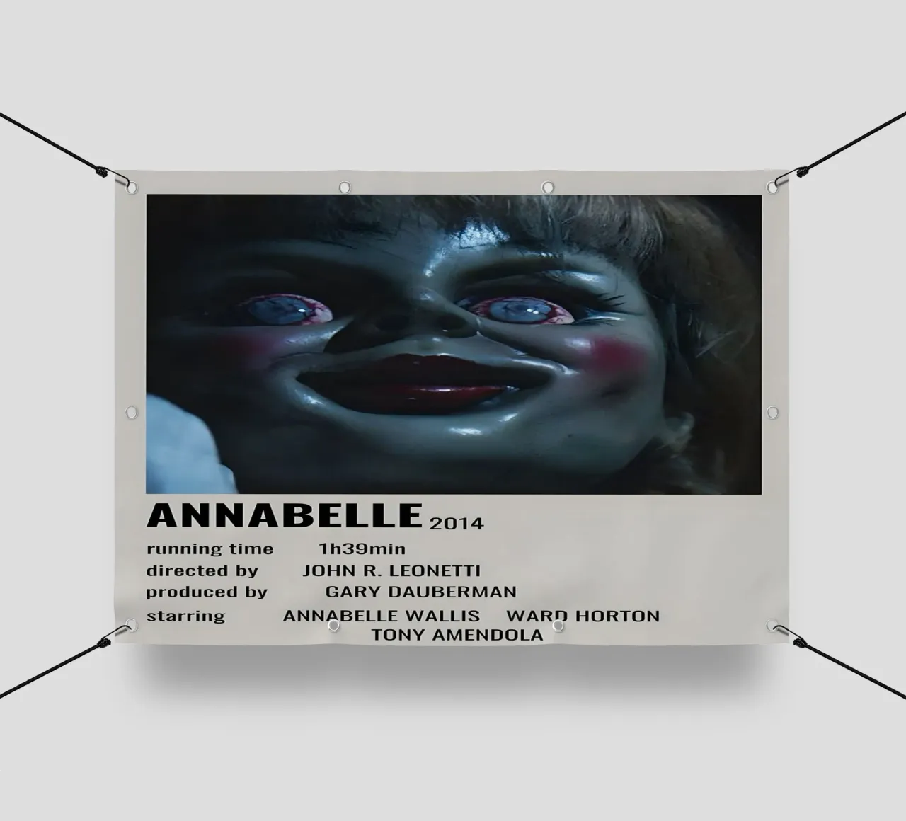 ANNABELLE 2014 telo in pvc da MVFminimalist