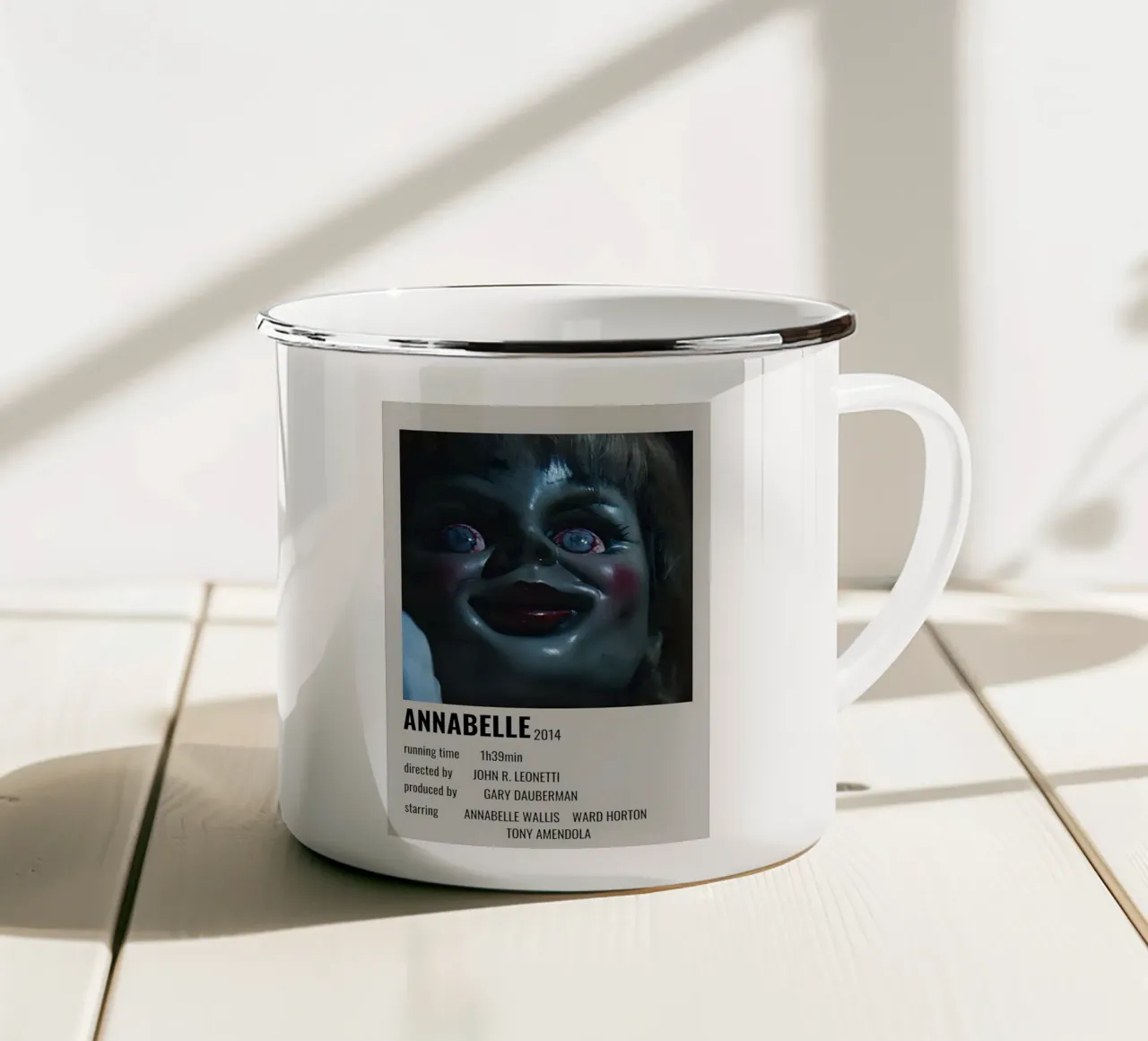 ANNABELLE 2014 tazza in smalto da MVFminimalist