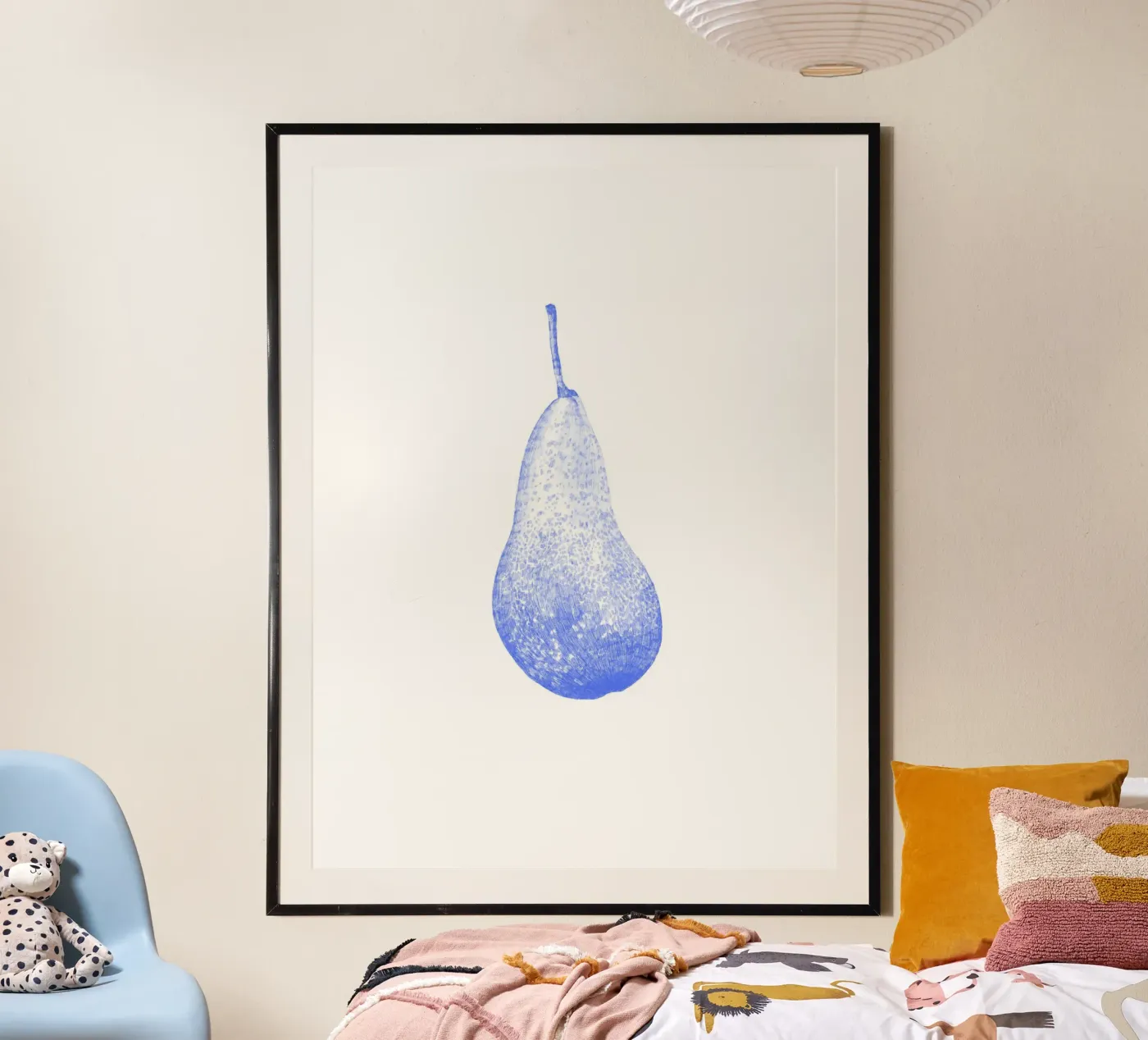 Blue Pear poster da La Bola