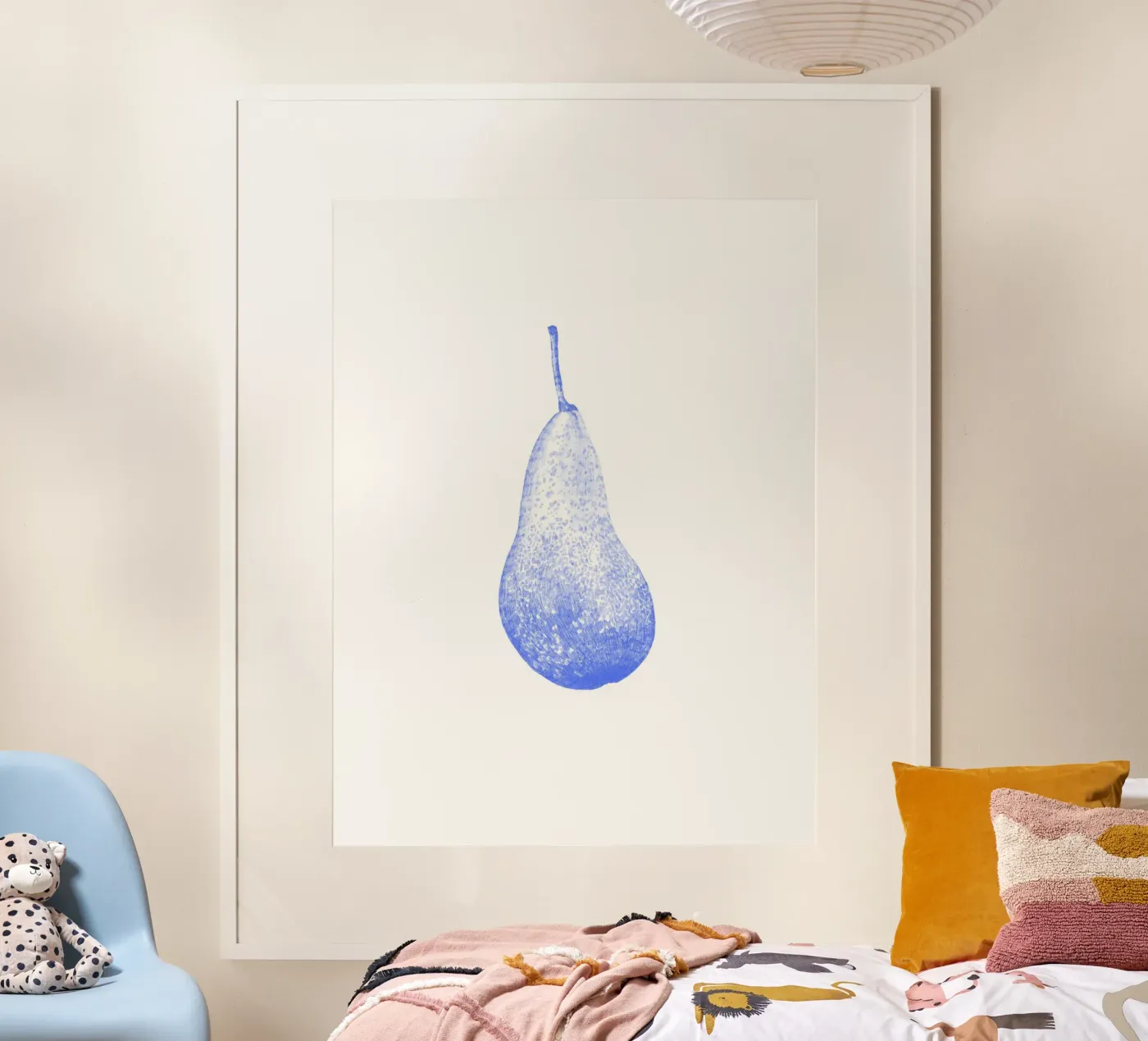 Blue Pear poster da La Bola