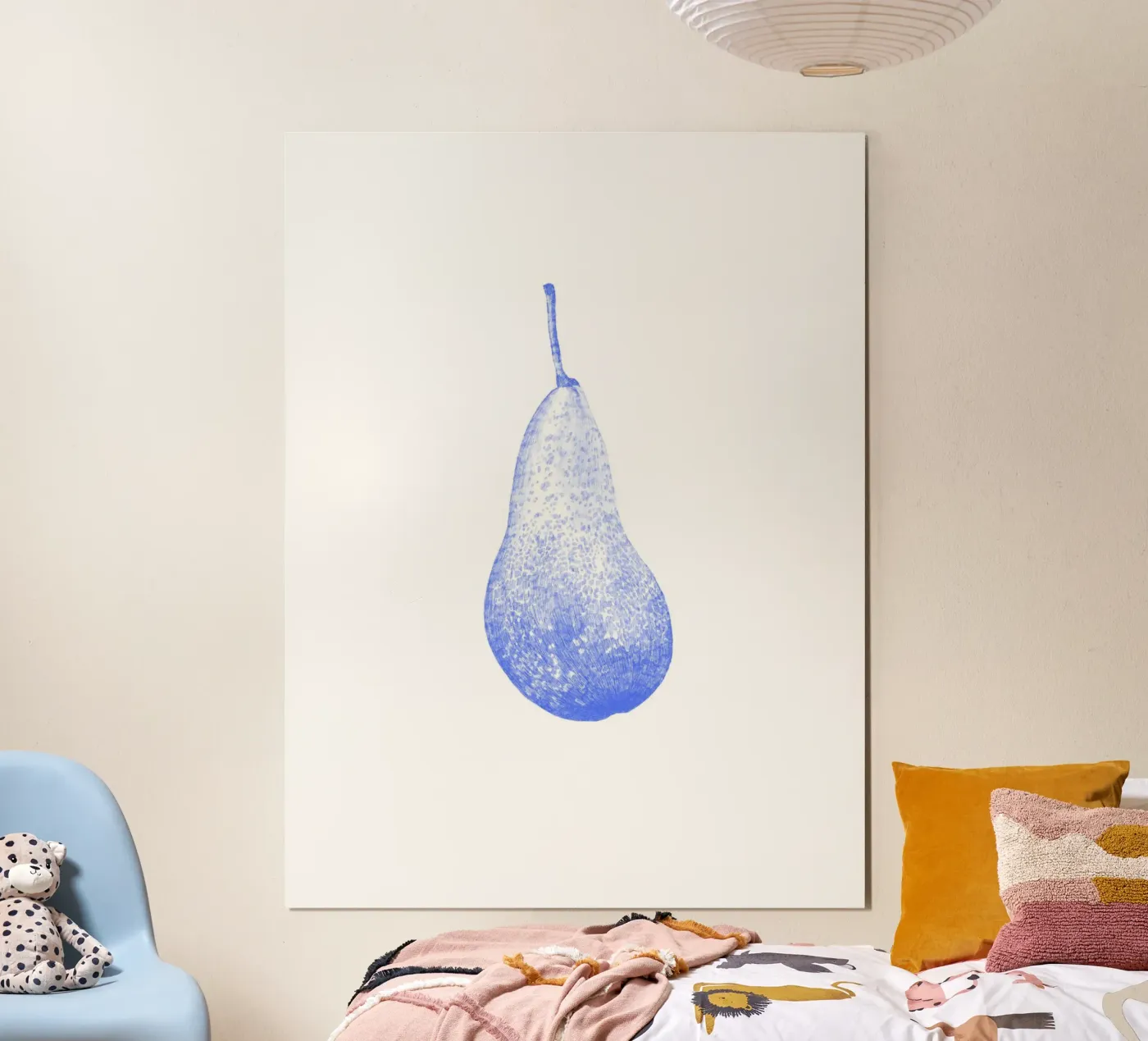 Blue Pear poster da La Bola