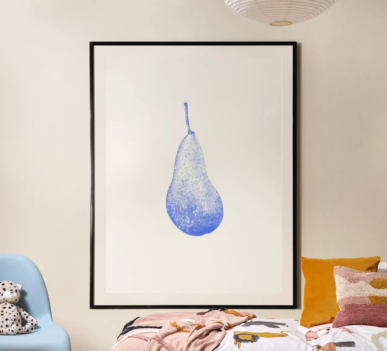 Blue Pear poster da La Bola