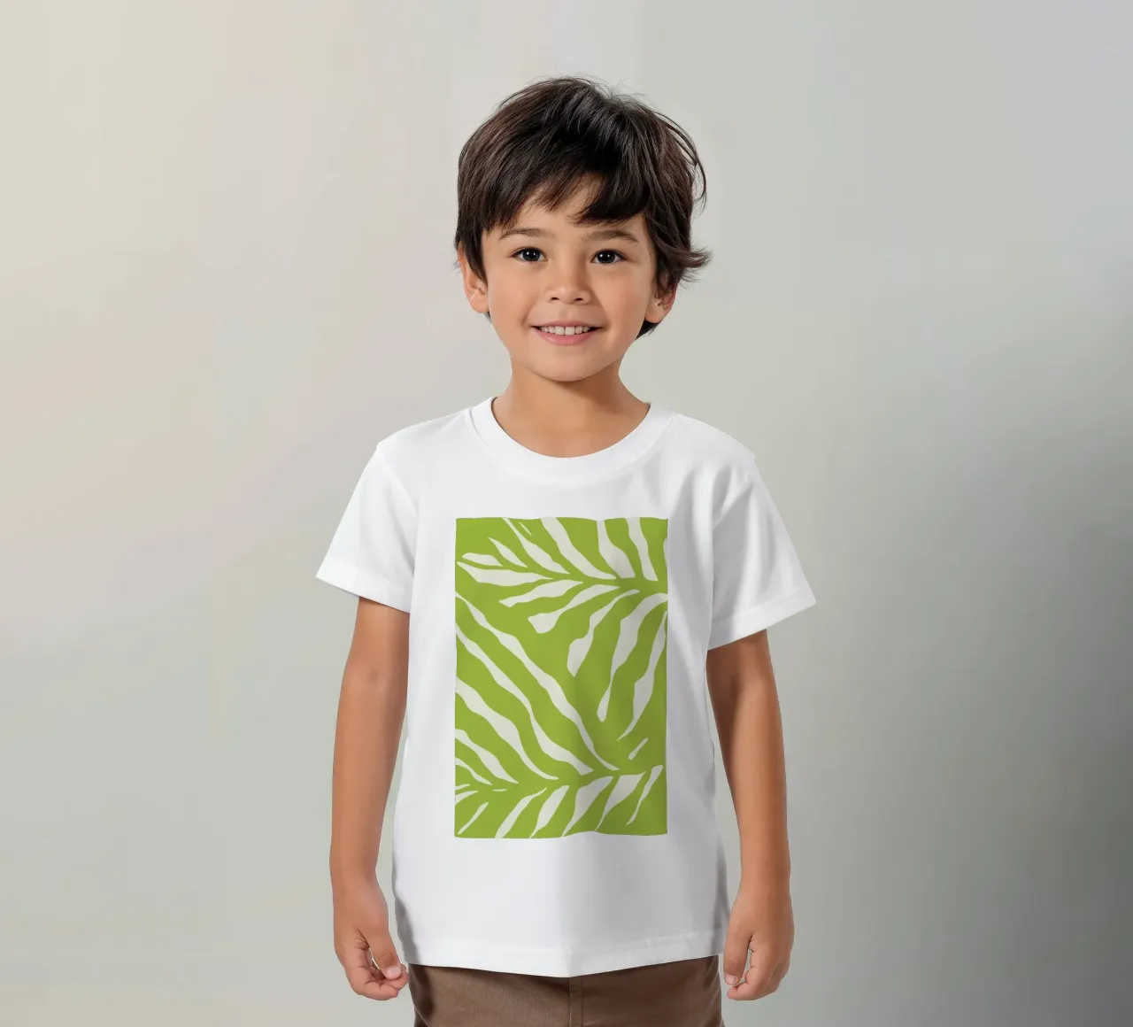 Pistachio Ferns camiseta para niños de Studio One