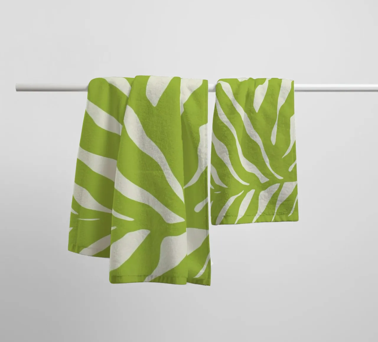 Pistachio Ferns asciugamano da bagno da Studio One