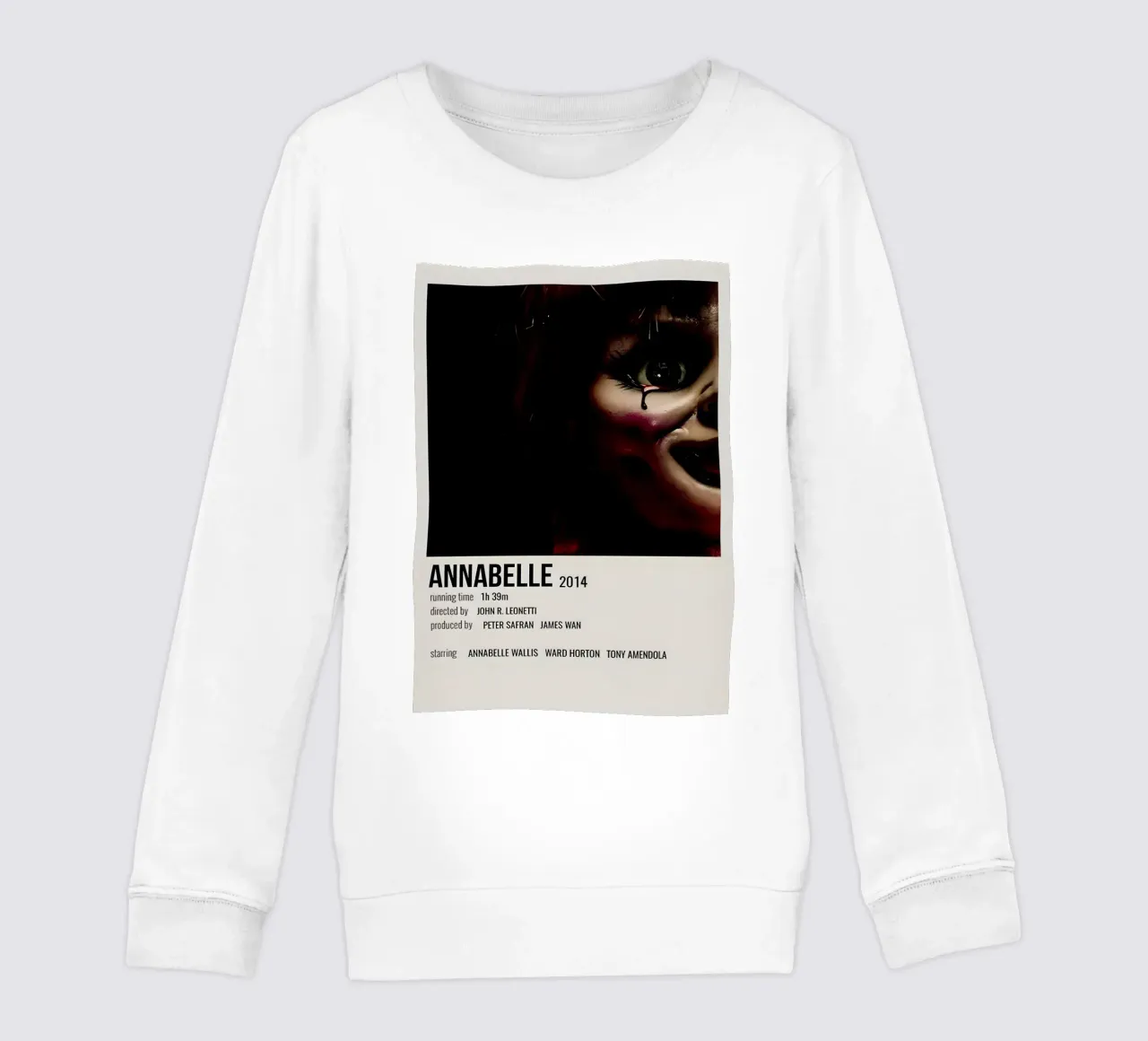 ANNABELLE 2014 felpa bambino da MVFminimalist