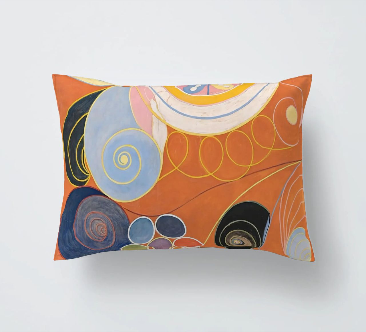Hilma Af Klint - The Ten Largest No. 3 decorative cushion by Ceryspool