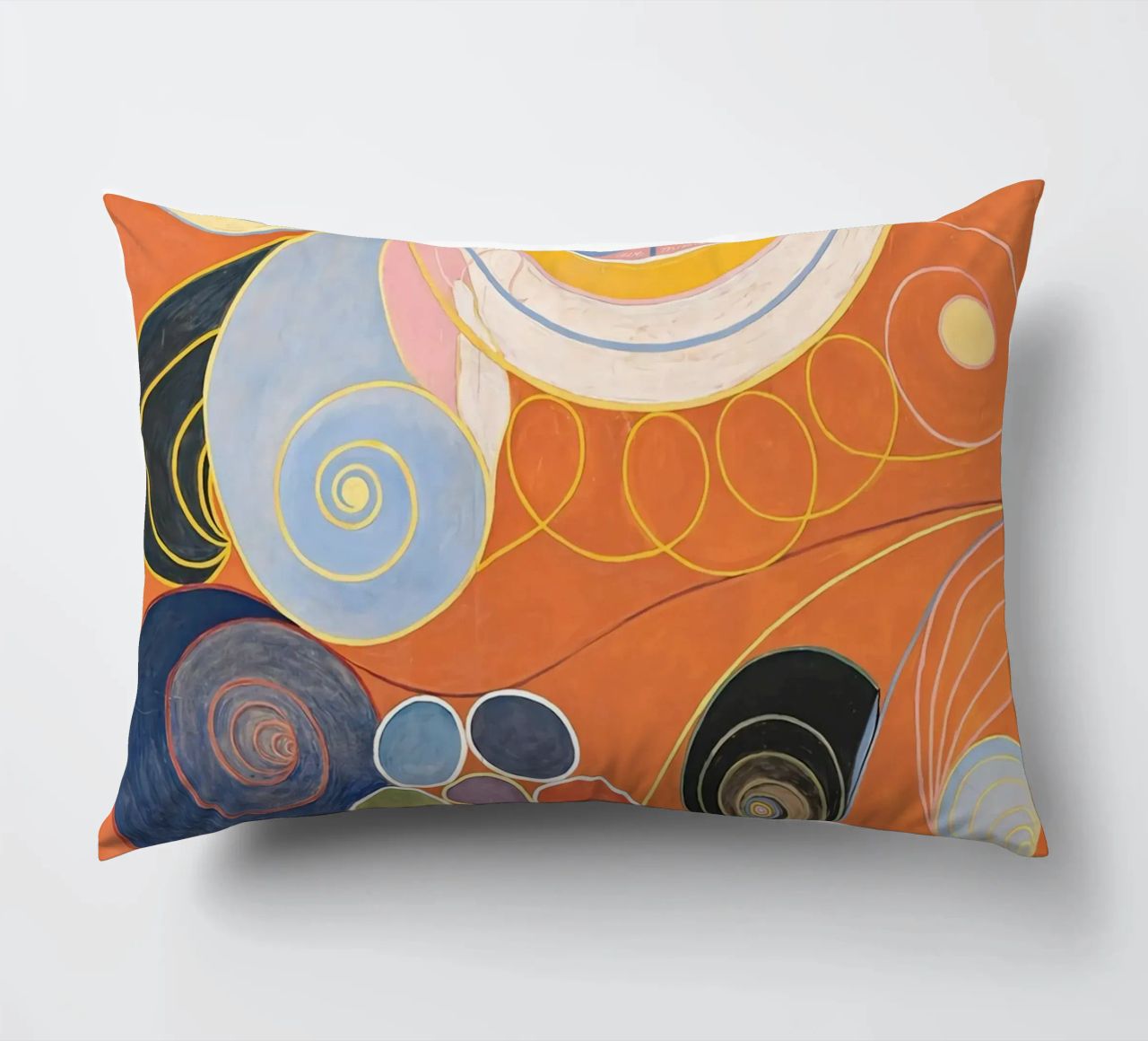 Hilma Af Klint - The Ten Largest No. 3 decorative cushion by Ceryspool