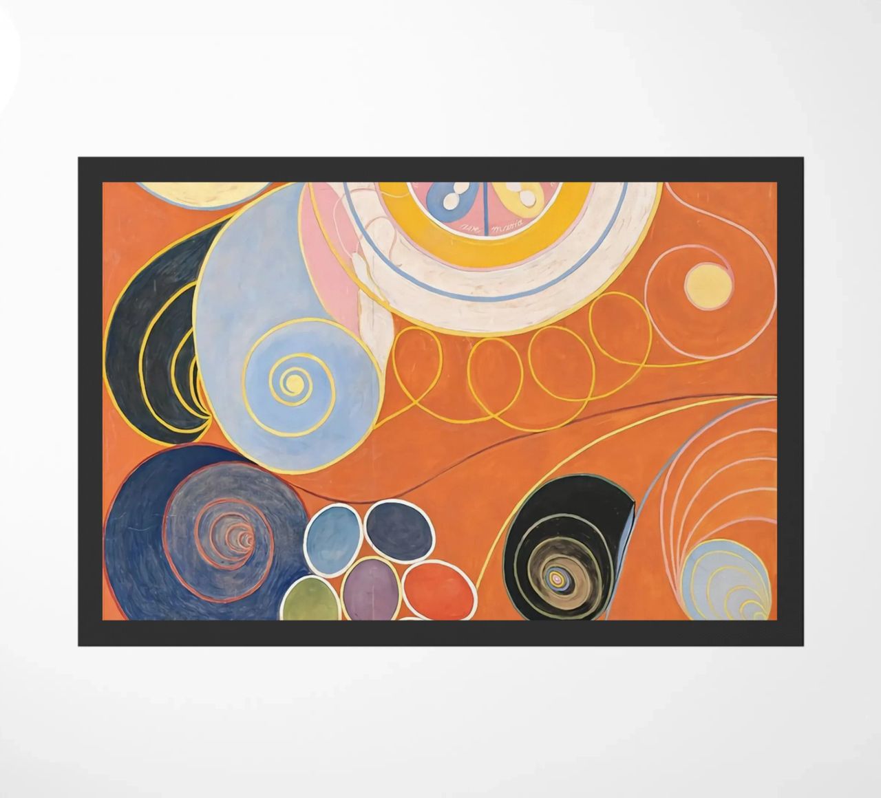 Hilma Af Klint - The Ten Largest No. 3 doormat by Ceryspool