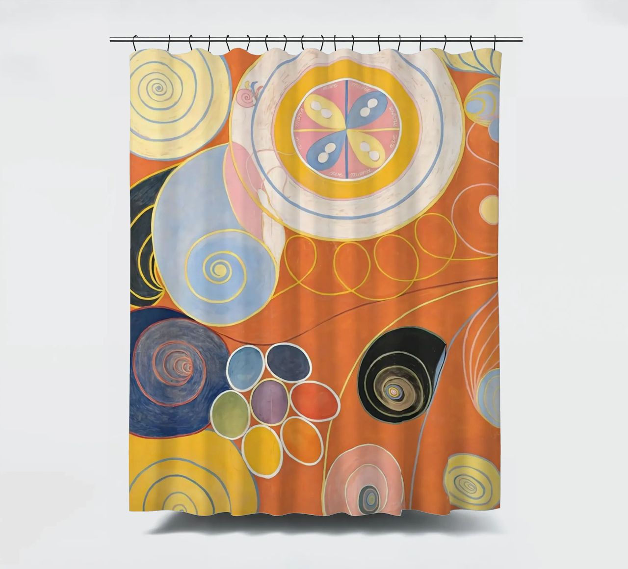 Hilma Af Klint - The Ten Largest No. 3 shower curtain by Ceryspool