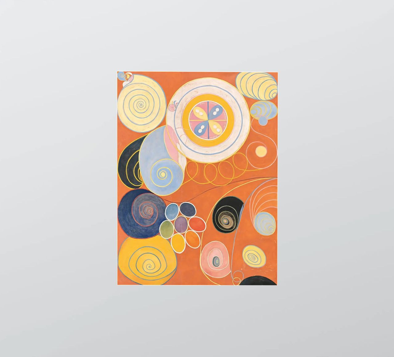 Hilma Af Klint - The Ten Largest No. 3 sticker by Ceryspool