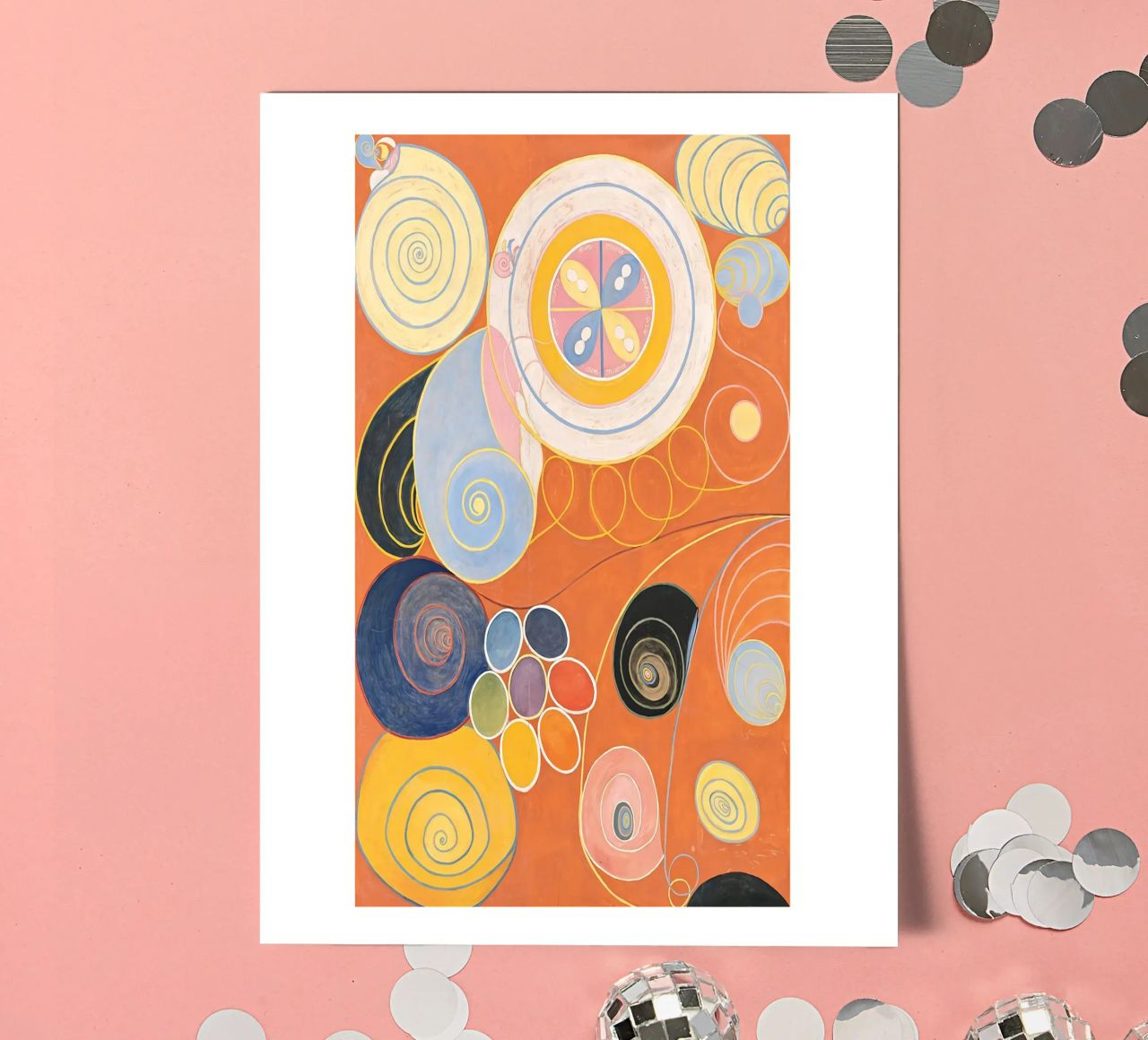 Hilma Af Klint - The Ten Largest No. 3 sticker sheet by Ceryspool