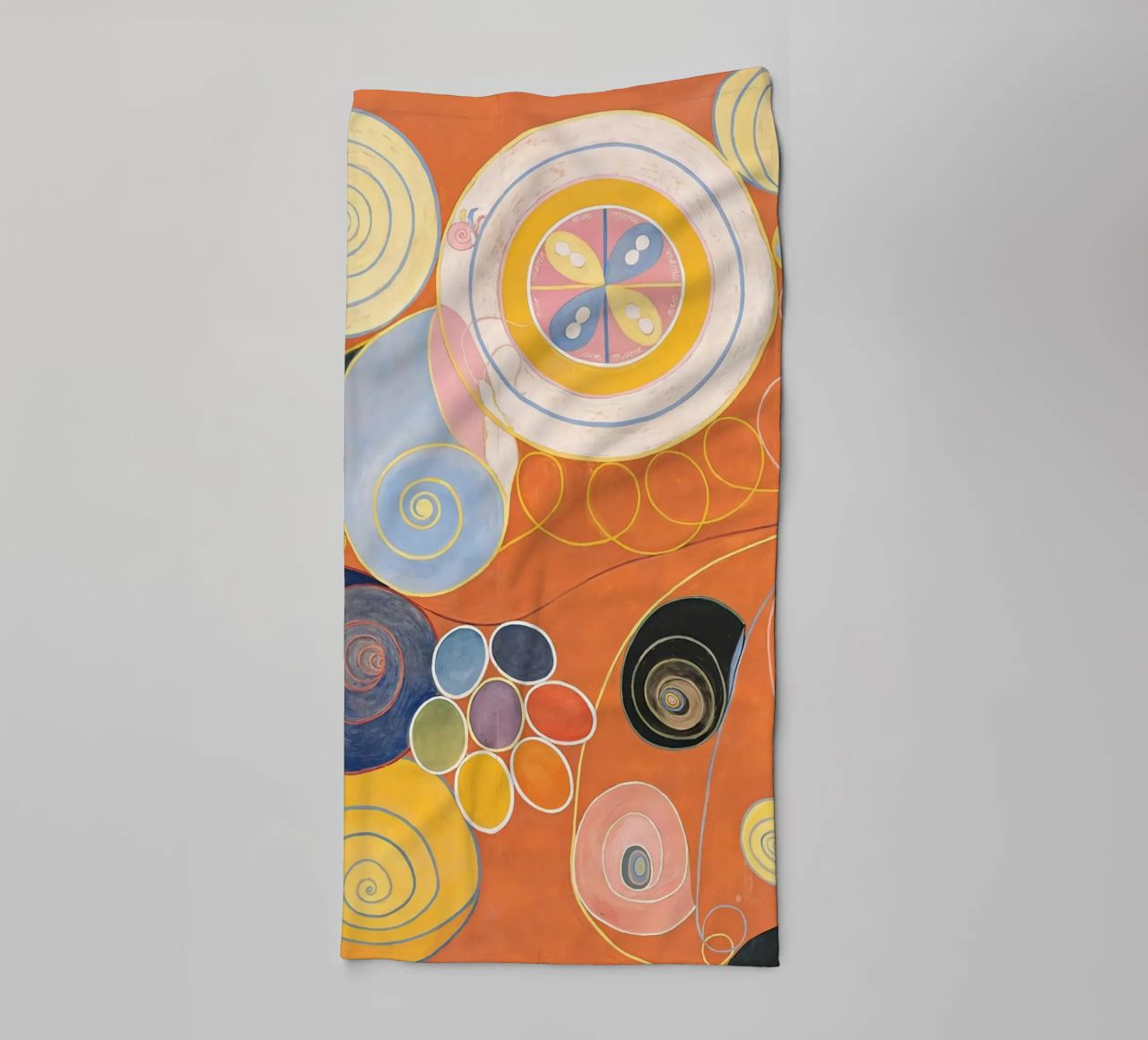 Hilma Af Klint - The Ten Largest No. 3 towel by Ceryspool