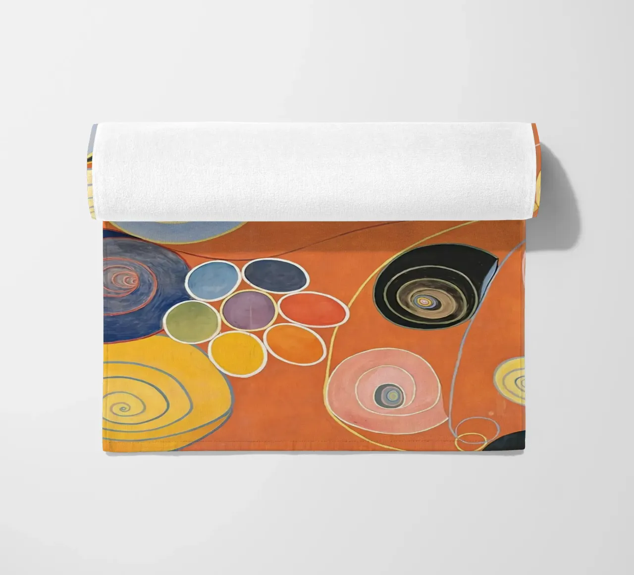 Hilma Af Klint - De tien grootste nr. 3 strandhanddoek van Ceryspool
