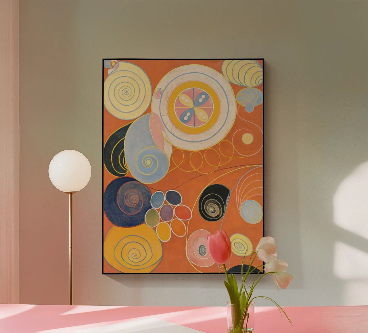 Hilma Af Klint - I dieci più grandi n. 3 plexiglass da Ceryspool