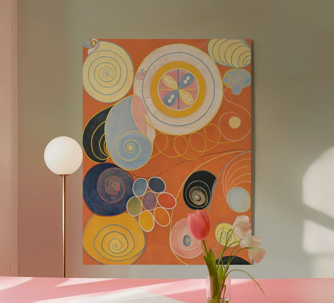 Hilma Af Klint - I dieci più grandi n. 3 plexiglass da Ceryspool