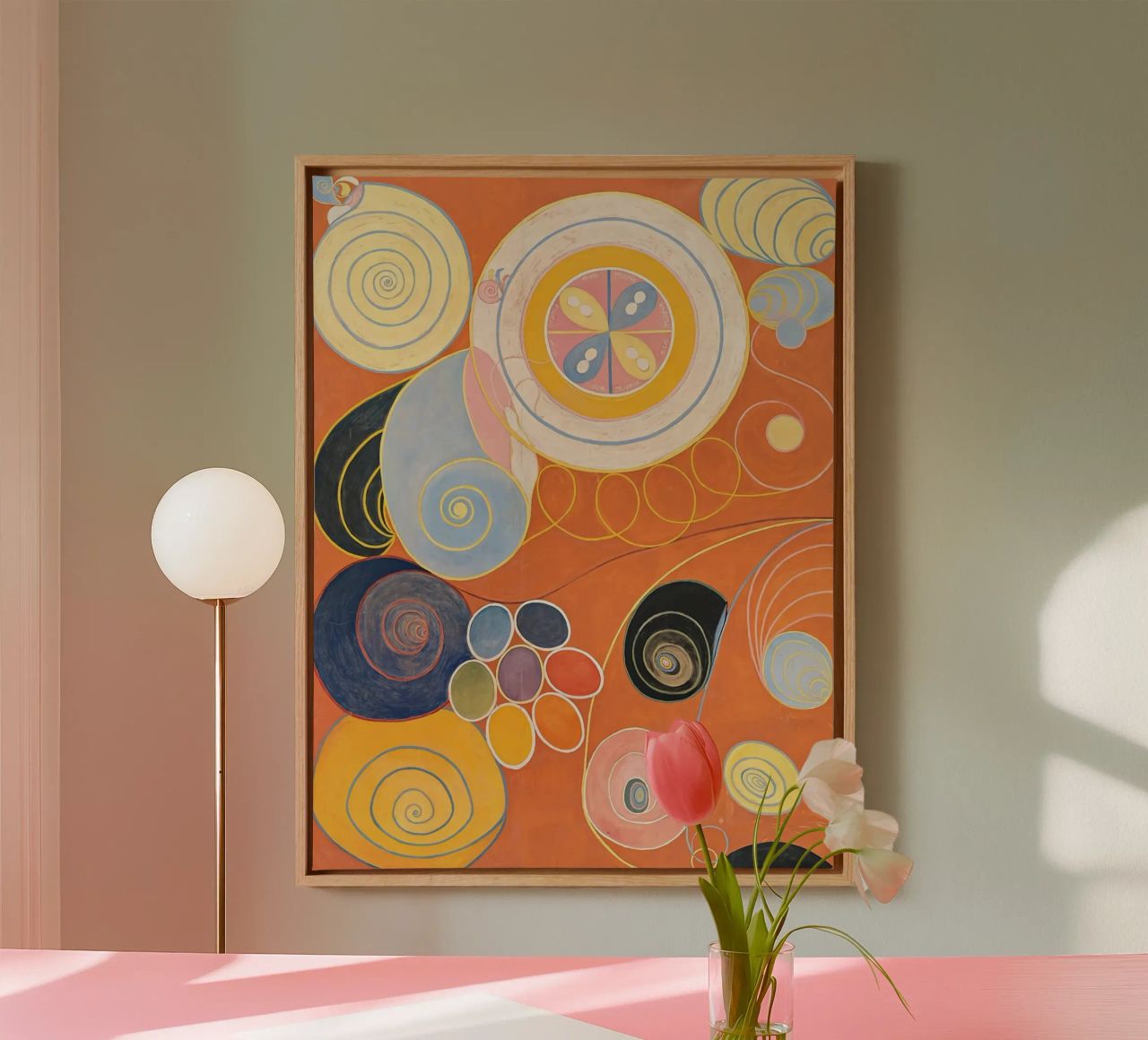 Hilma Af Klint - The Ten Largest No. 3 canvas by Ceryspool