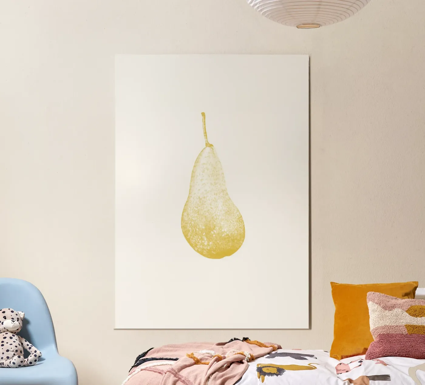 Yellow Pear poster van La Bola