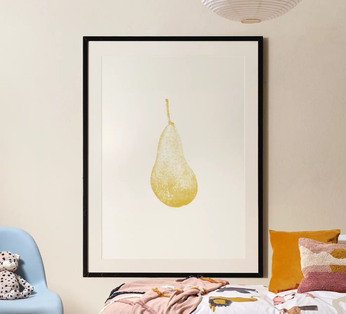 Yellow Pear poster van La Bola