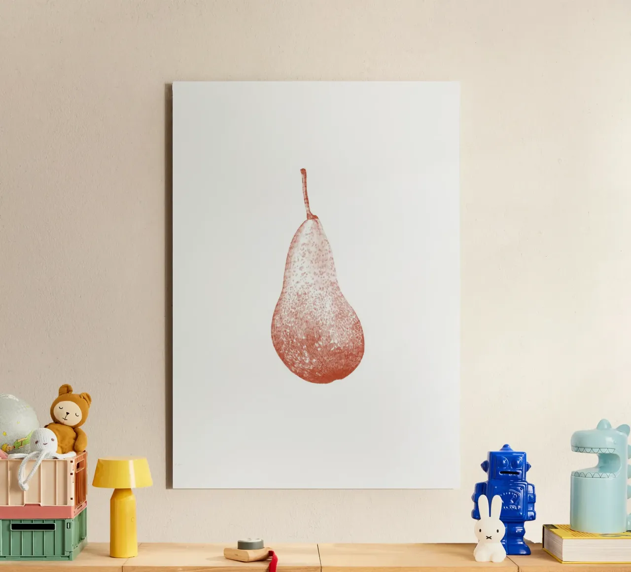 Red Pear alluminio dibond da La Bola