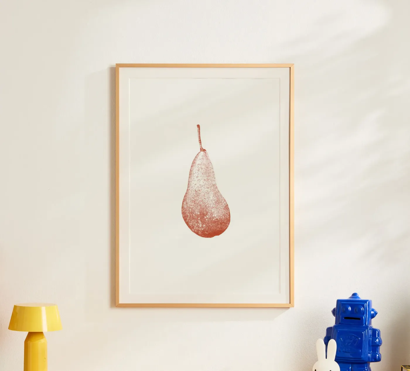 Red Pear poster van La Bola