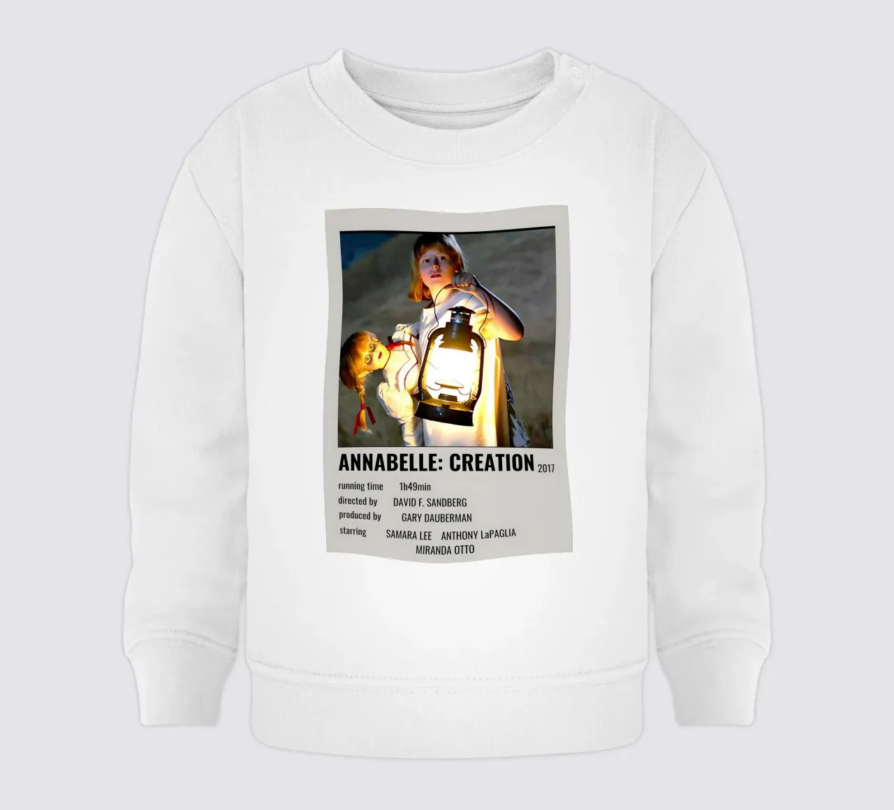 ANNABELLE CREATION 2017 felpa neonato da MVFminimalist