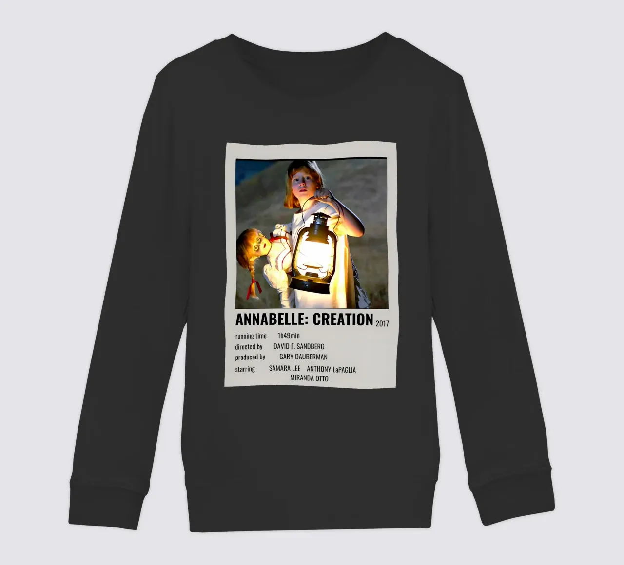 ANNABELLE CREATION 2017 felpa bambino da MVFminimalist