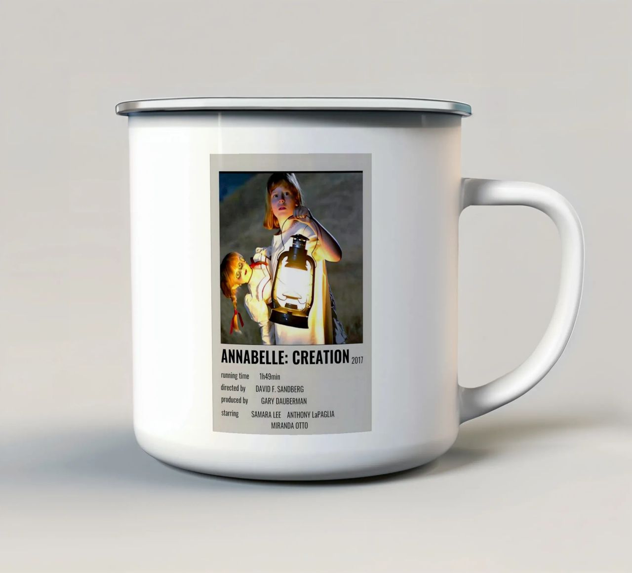 ANNABELLE CREATION 2017 tazza in smalto da MVFminimalist