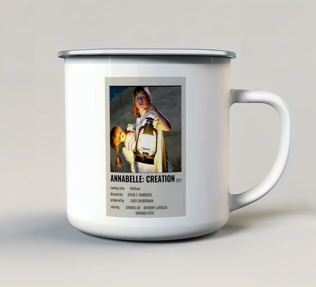 ANNABELLE CREATION 2017 mug en émail de MVFminimalist