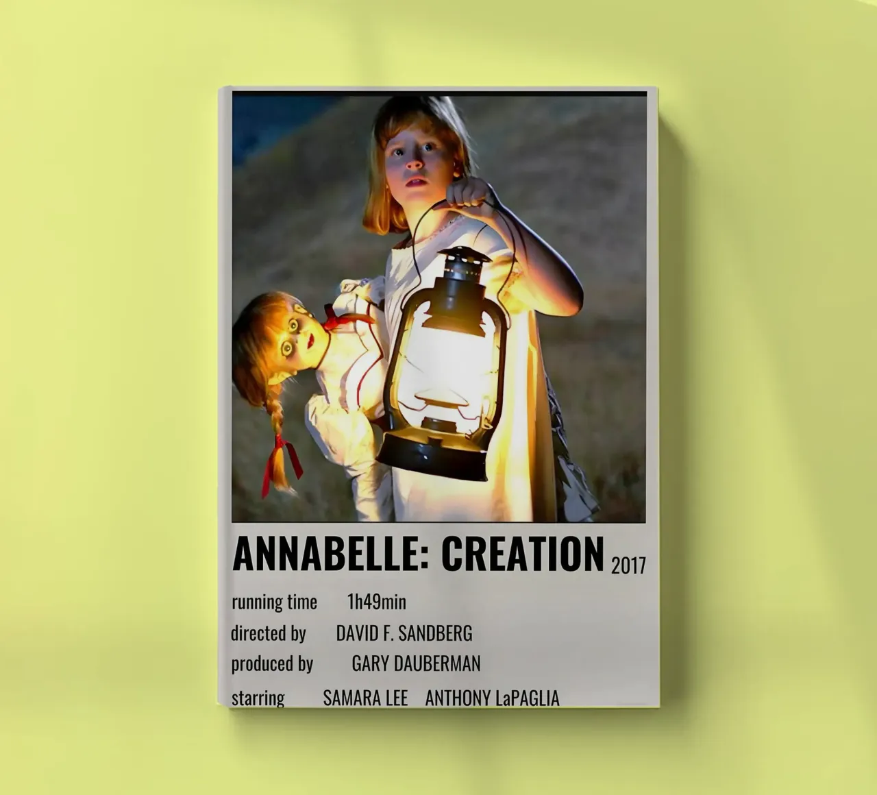 ANNABELLE CREATION 2017 notebook by MVFminimalist