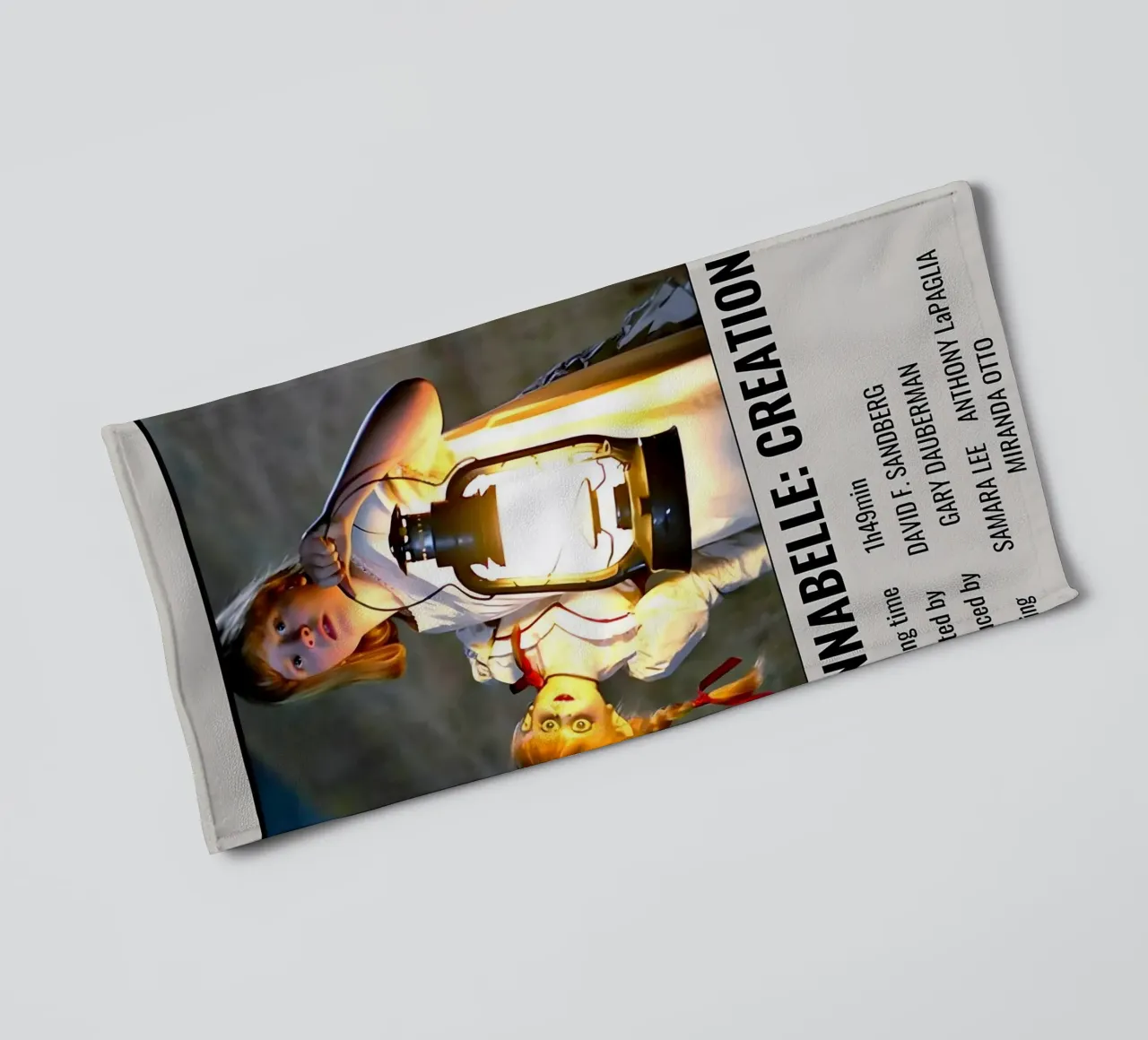 ANNABELLE CREATION 2017 towel by MVFminimalist