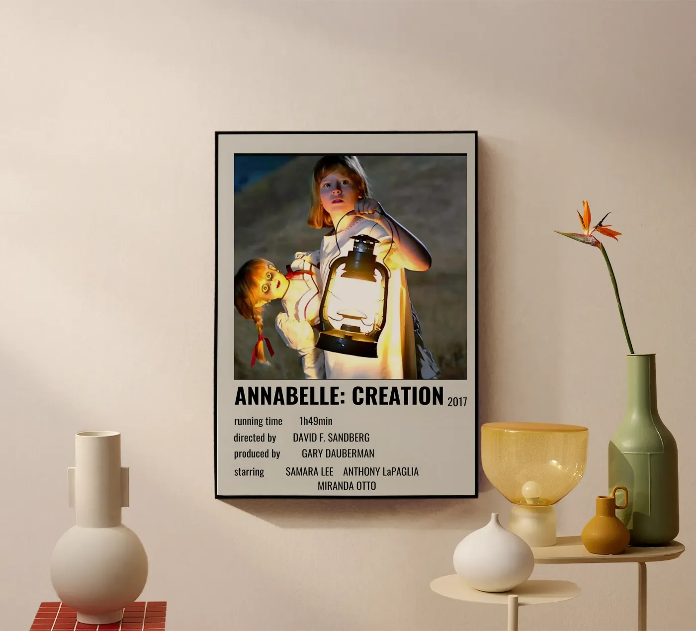 ANNABELLE CREATION 2017 acryl van MVFminimalist