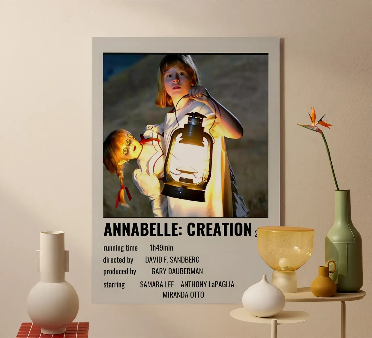 ANNABELLE CREATION 2017 plexiglas de MVFminimalist
