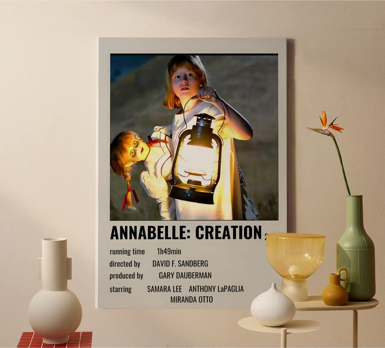 ANNABELLE CREATION 2017 tela da MVFminimalist
