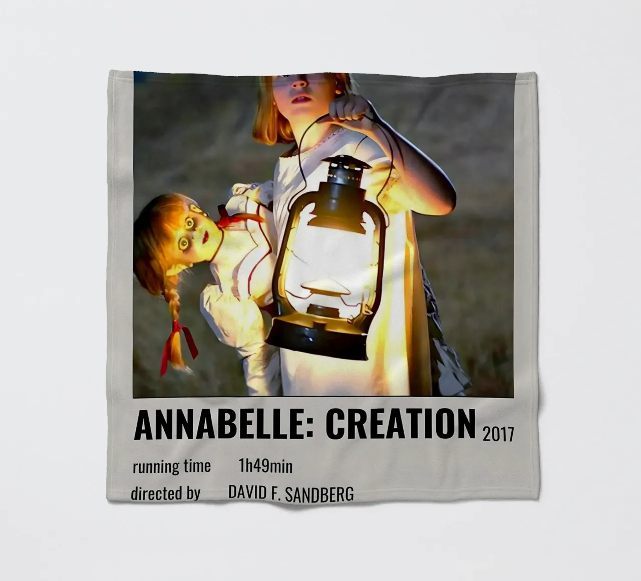 ANNABELLE CREATION 2017 coperta in pile da MVFminimalist