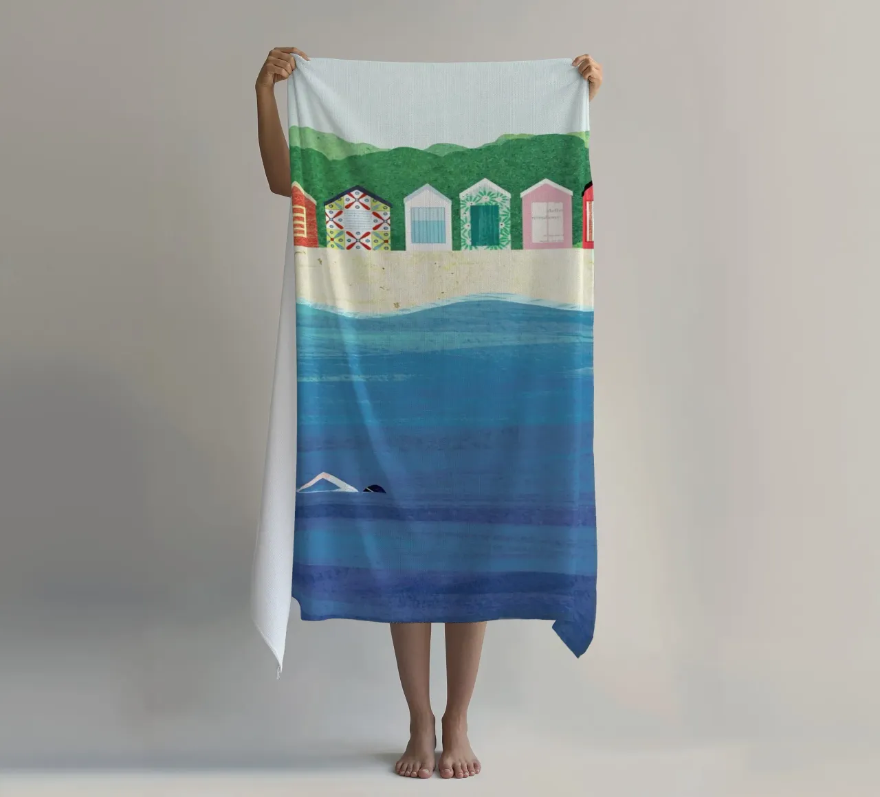 Beach Huts telo mare da Henry Rivers