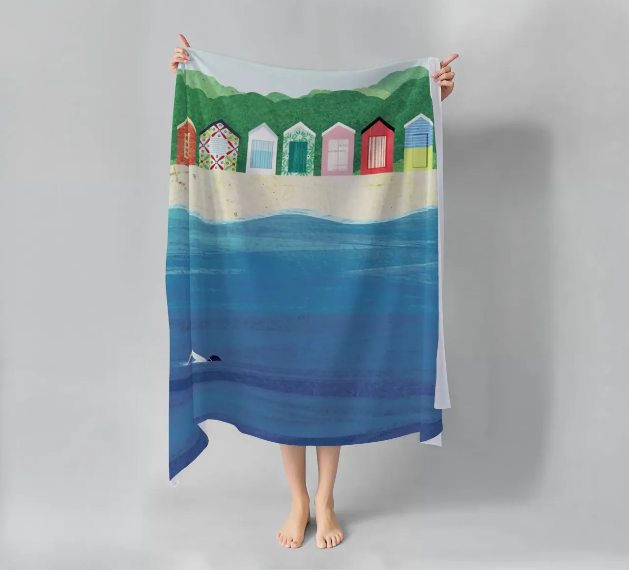 Beach Huts telo mare da Henry Rivers