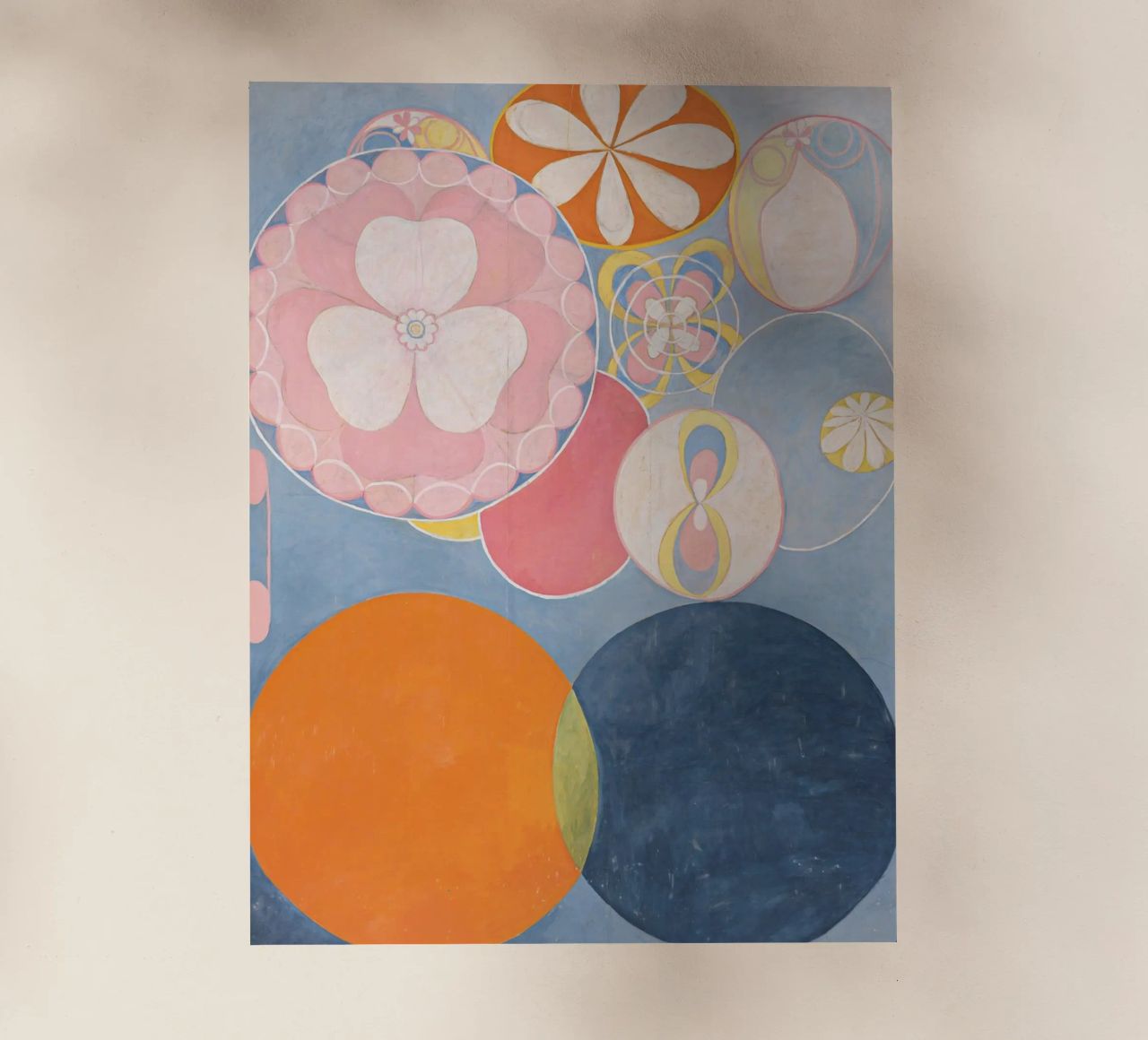Hilma Af Klint - I dieci più grandi n. 2 pellicola backlit da Ceryspool